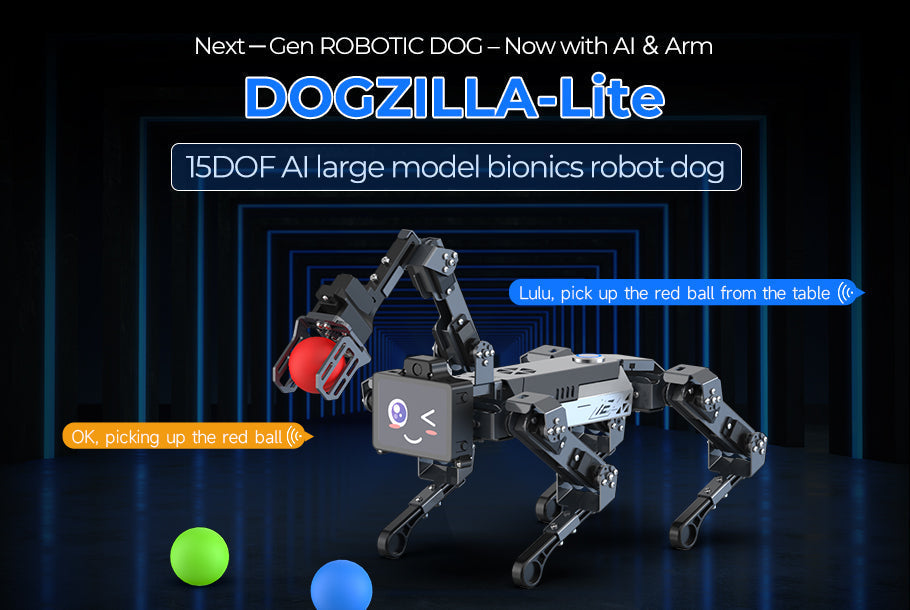 In-Depth Experience of Yahboom's New 15DOF AI Bionic Robot Dog DOGZILL