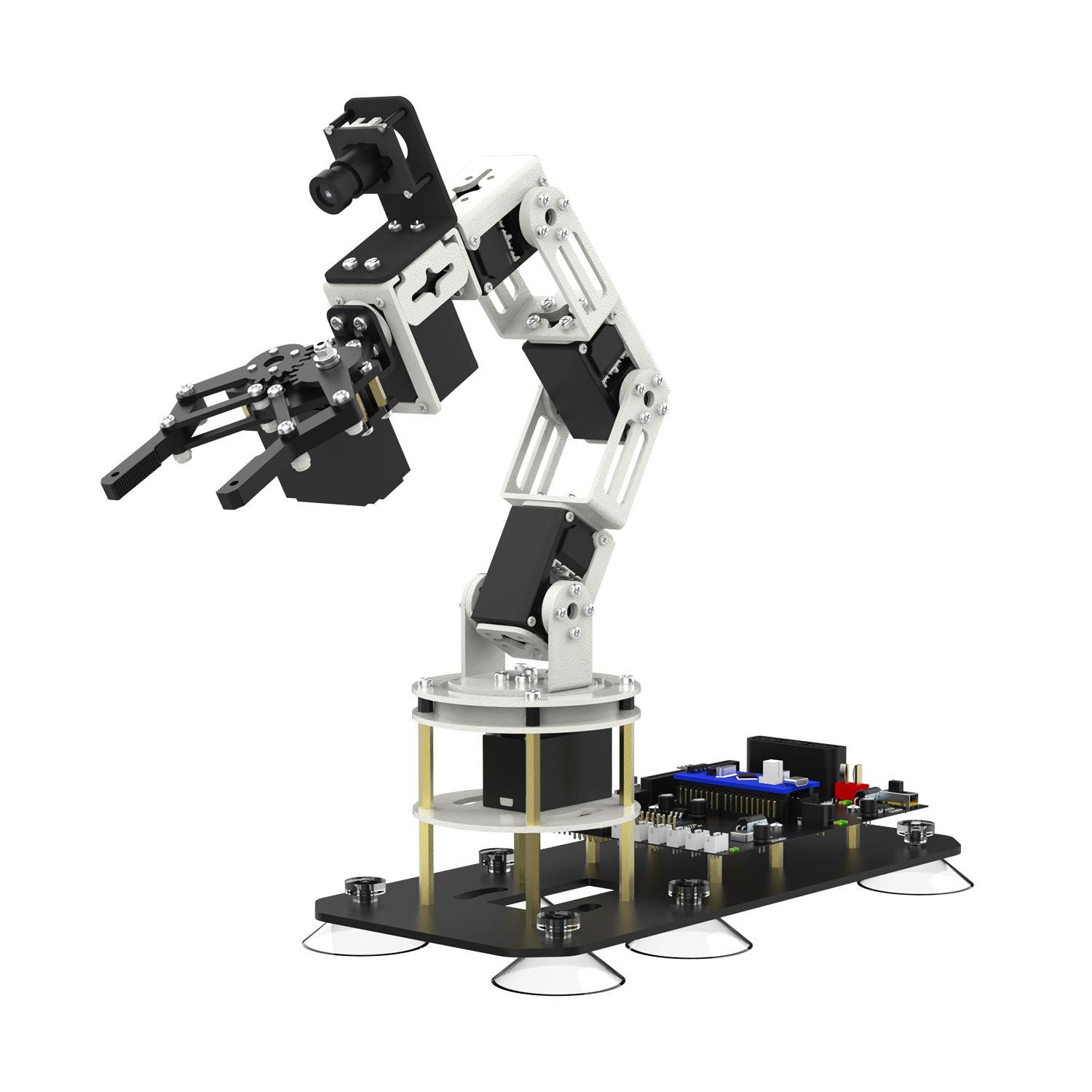 DOFBOT SE AI Vision ROS Robotic Arm Adopt Virtual Machine Control