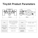 Voiture intelligente Yahboom Tiny:bit/Tiny:bit Plus compatible avec Micro:bit V2/1.5