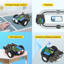 Voiture robot mignonne pour Raspberry Pi Pico 2 prenant en charge la programmation MicroPython
