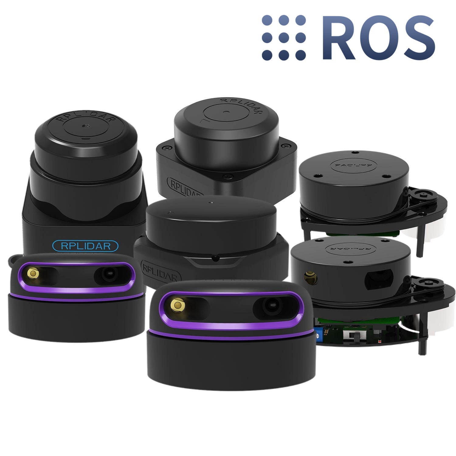 Slamtec RPLIDAR Lidar C1 A1 A2 A3 S1 S2 S2L Mapper M2 support ROS ROS2