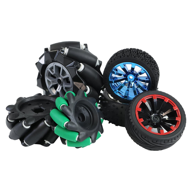 65mm 85mm Tire Mecanum Wheel and Hexagonal Coupling for Racing Car