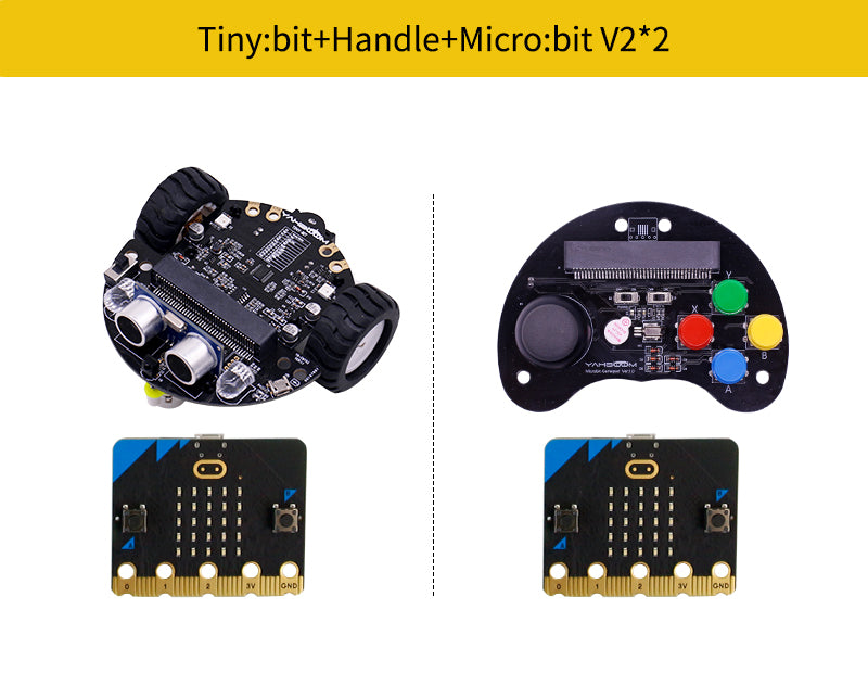Yahboom Tiny:bit smart robot car compatible with Micro:bit V2/1.5 board