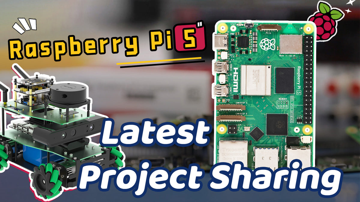 Look! There are many robot projects based on Raspberry Pi 5 – Yahboom