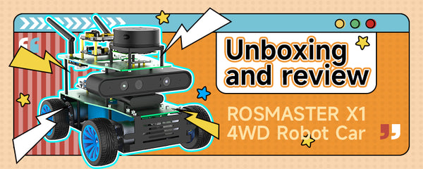【Unboxing and review】--- Cheaper lidar robot car--ROSMASTER X1