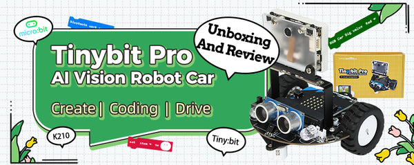 【Unboxing and review】--- Tinybit Pro AI Robot Car