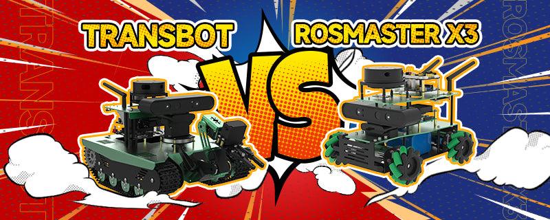 Transbot and ROSMASTER X3, Which one should i choose? - Yahboom