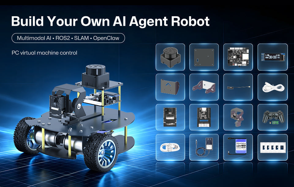 MicroROS V2 Robot Unboxing & Review: A Low-Cost ROS2 Platform Powered by Your PC