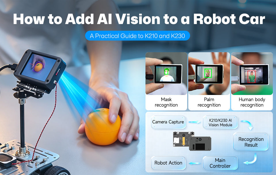 How to Add AI Vision to a Robot Car: A Practical Guide to K210 and K230
