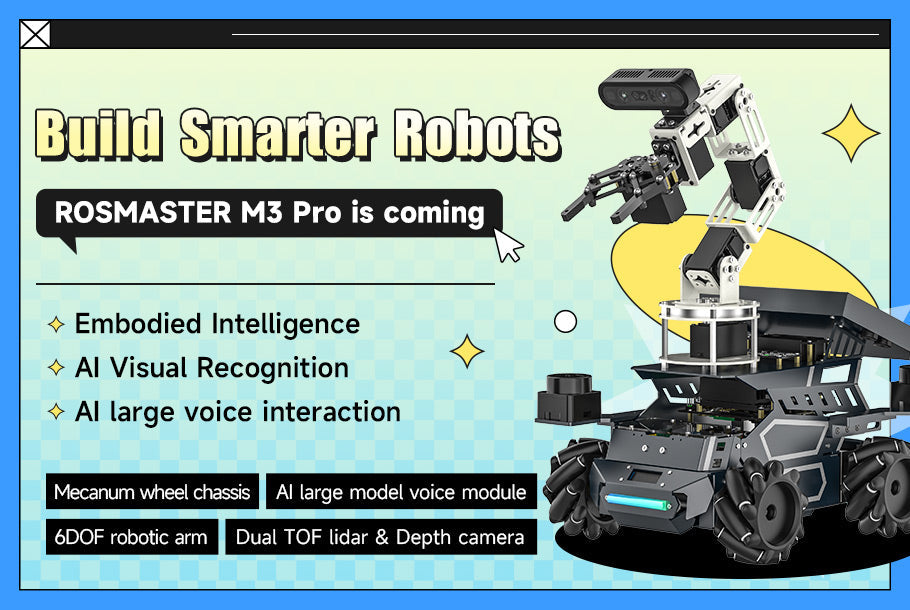 ROSMASTER M3 Pro: The Future of Educational Robotics with AI Integration
