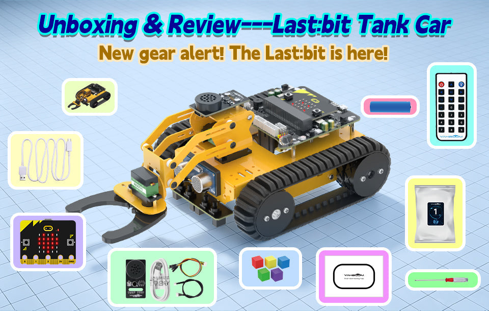 Unboxing and Review---Last:bit Programmable Tank Car