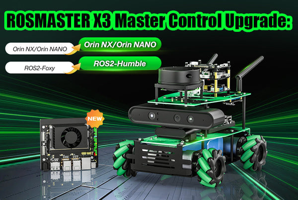 A Powerhouse for Jetson Orin Nano Super & Raspberry Pi 5:Yahboom ROSMASTER X3