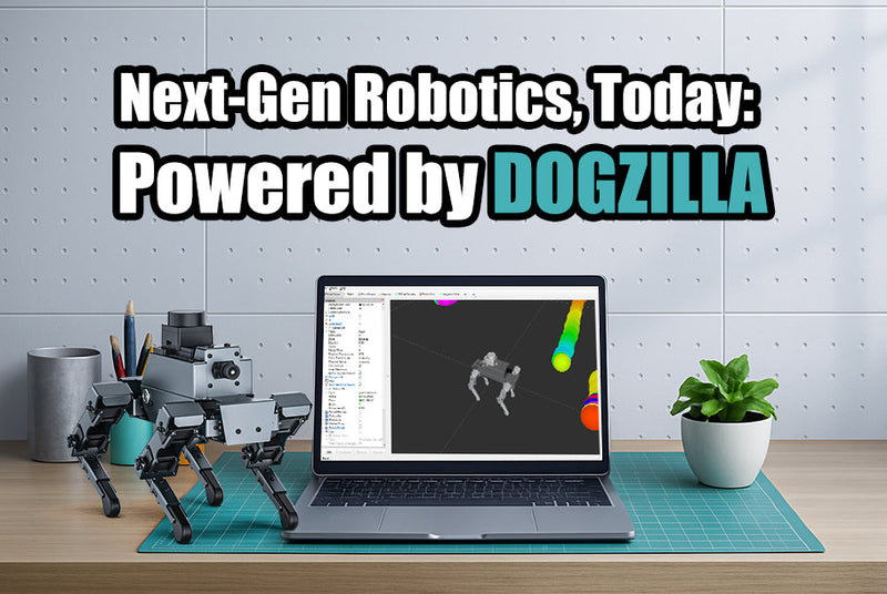 Build Your Next-Gen Robotics Project with DOGZILLA S1/S2: A Raspberry Pi 5-Powered 12DOF AI Robot Dog