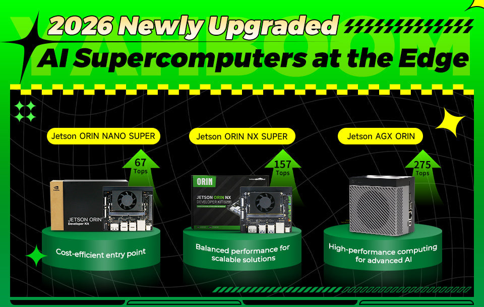 2026 Newly Upgraded AI Supercomputers: Redefining Edge Intelligence with Jetson Series