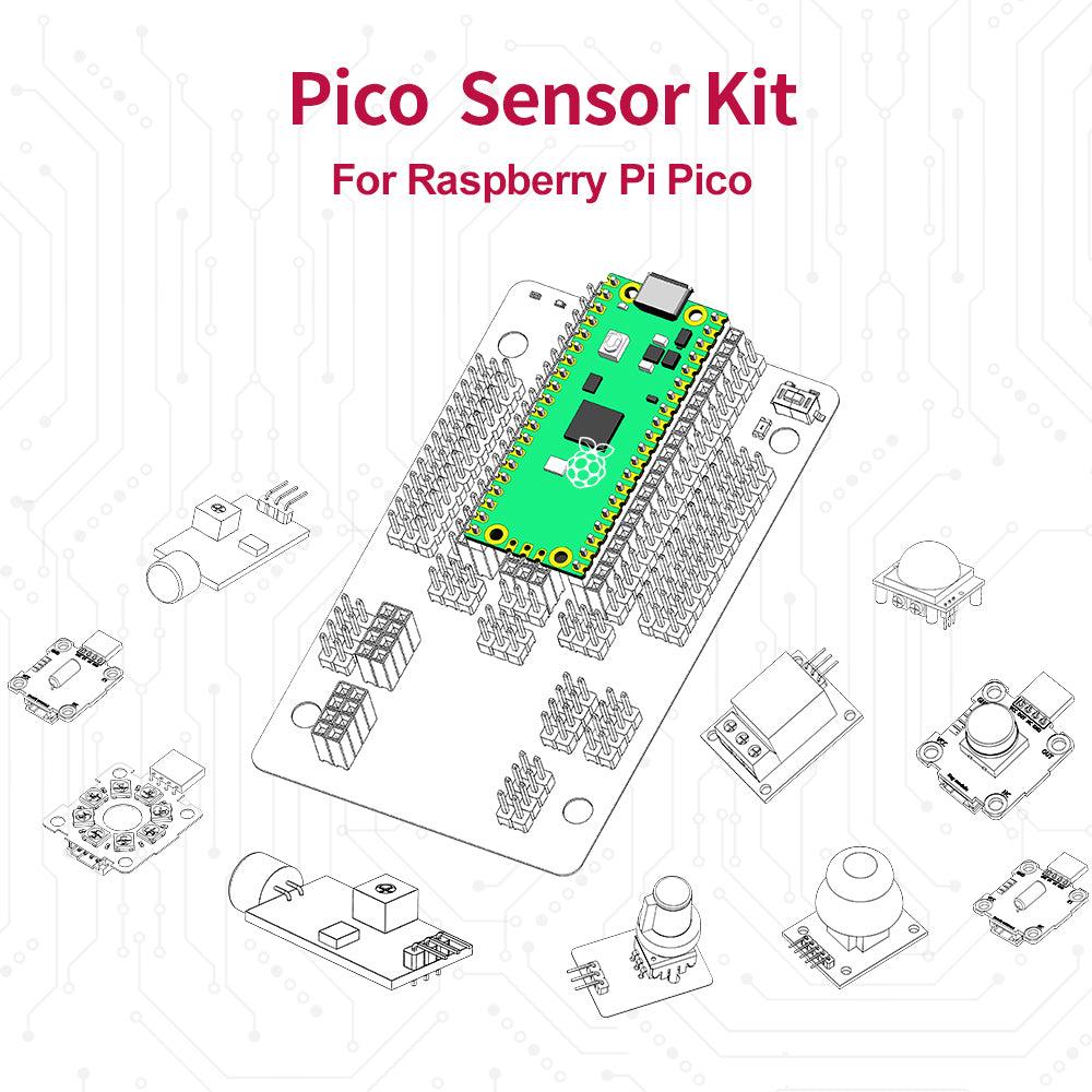 sensor kit for Raspberry Pi Pico support MicroPython and RP2040 