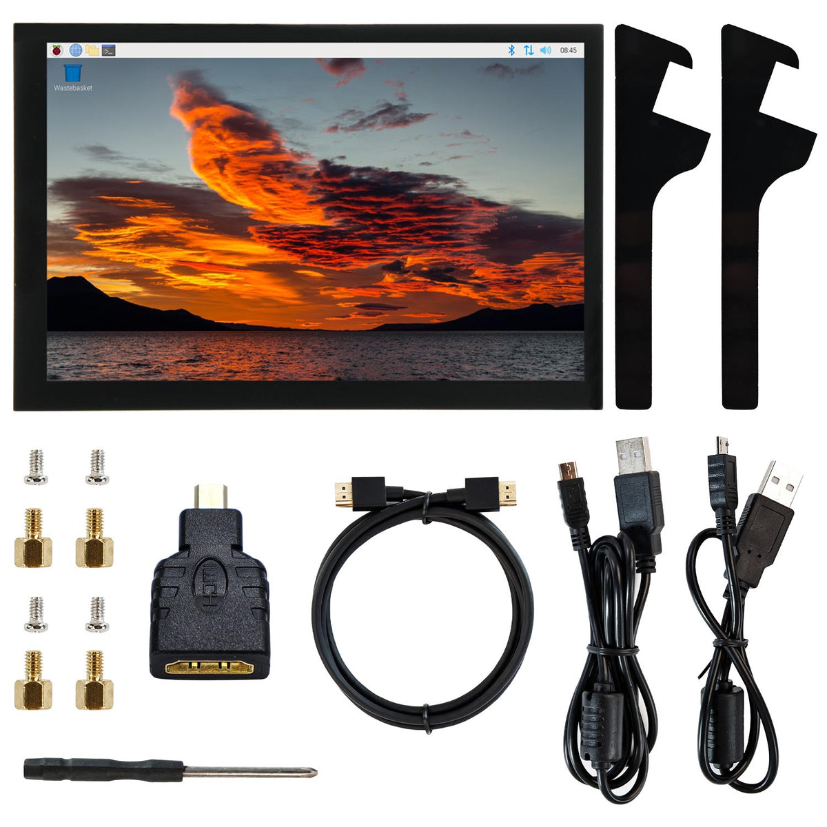 10.1-inch Capacitive Touch Screen For Raspberry Pi/NVIDIA Jetson NANO