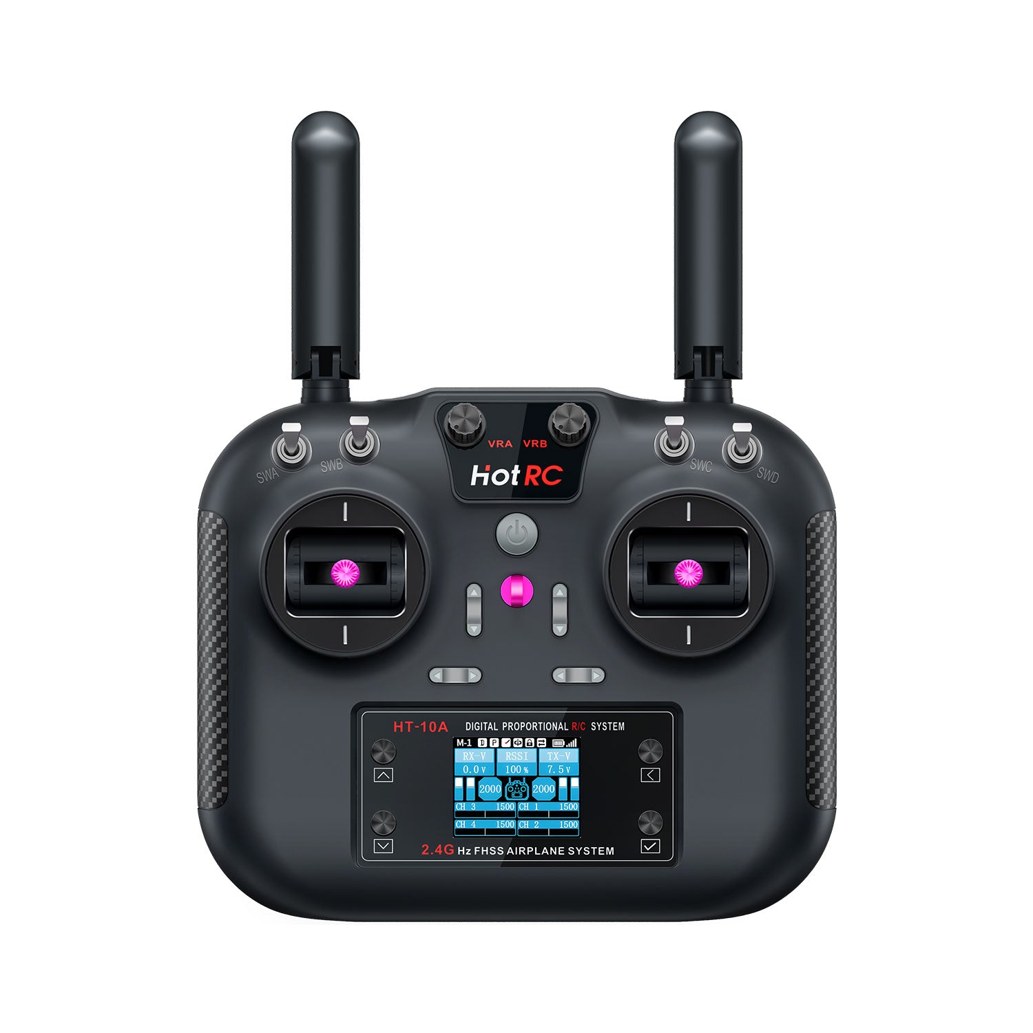 HOT RC 2.4G RC 10CH Transmitter FHSS and SBUS/PWM receiver For Drone and Smart Car