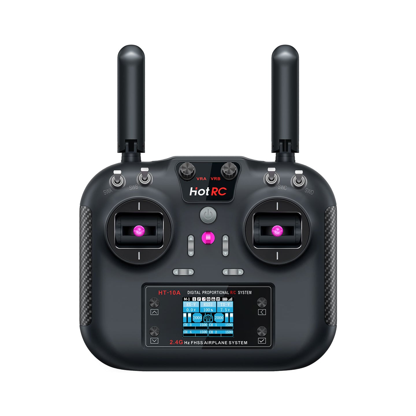 HOT RC 2.4G RC 10CH Transmitter FHSS and SBUS/PWM receiver For Drone and Smart Car
