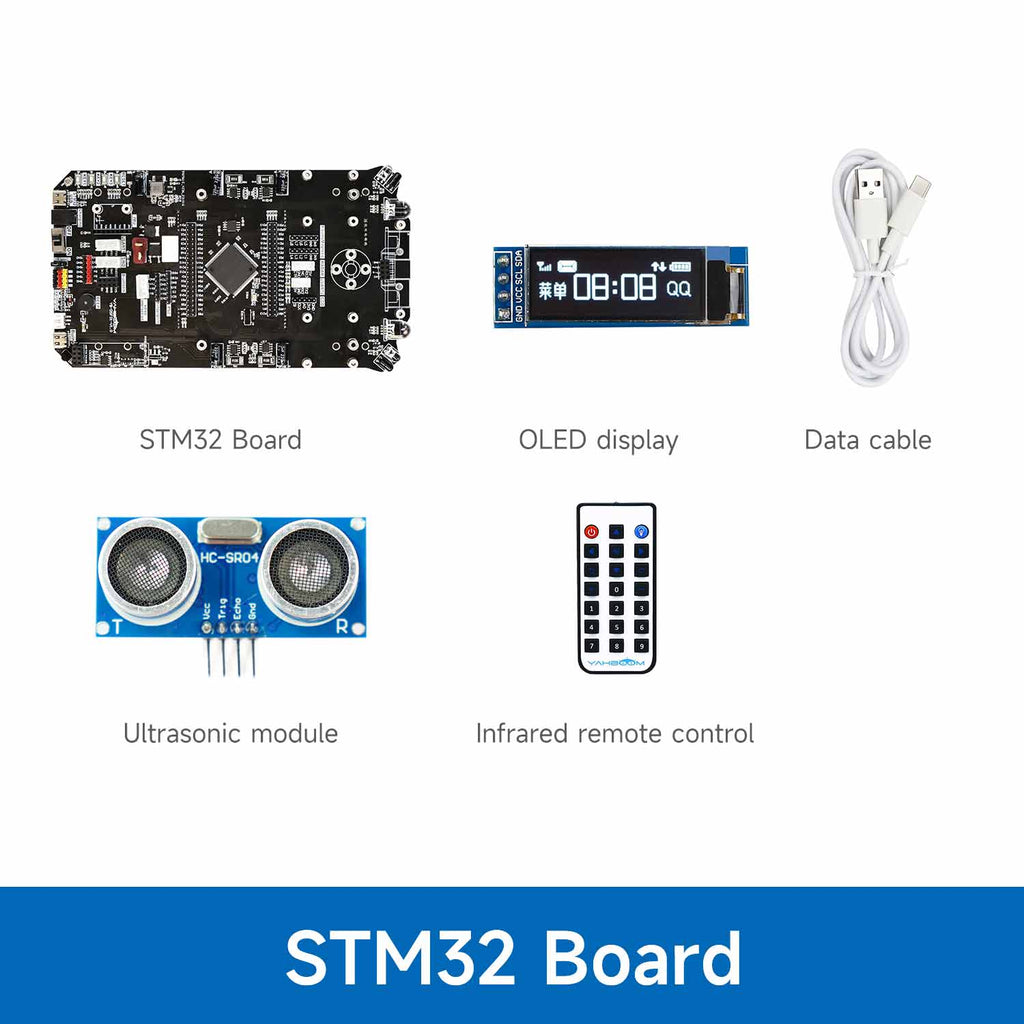 STM32 Smart Car with Multifunctional Development Board STM32 Board
