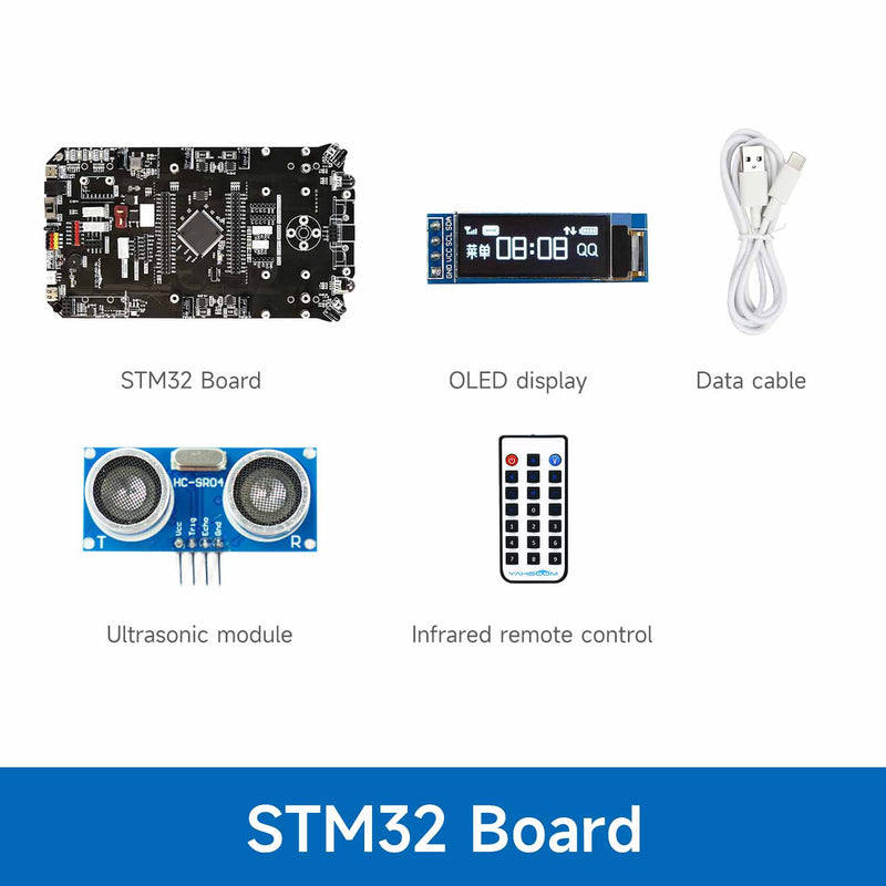 STM32 Smart Car with Multifunctional Development Board