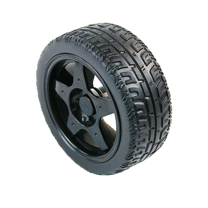 Yahboom 65mm Rubber Wheel Tire Compatible with TT Motor for Smart Car - Yahboom