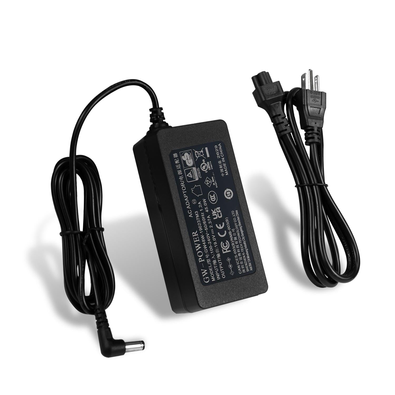 Fuente de alimentación CC de 19 V/2,37 A para Jetson Orin NX/Orin NANO/Xavier NX/TX2-NX