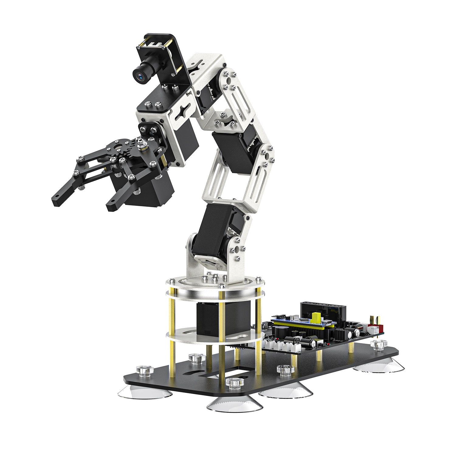 DOFBOT SE AI Large Model Vision Robotic Arm with ROS2 Python Programming (Virtual Machine Version)