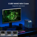 Jetson MINI CUBE NANO Case support Jetson NANO/Orin NANO SUPER/Orin NX SUPER/Xavier NX/TX2 NX