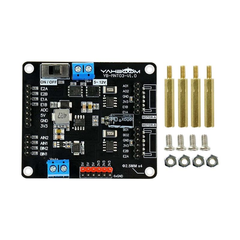 2-Channel Motor Drive Module(support 5-12V power supply)