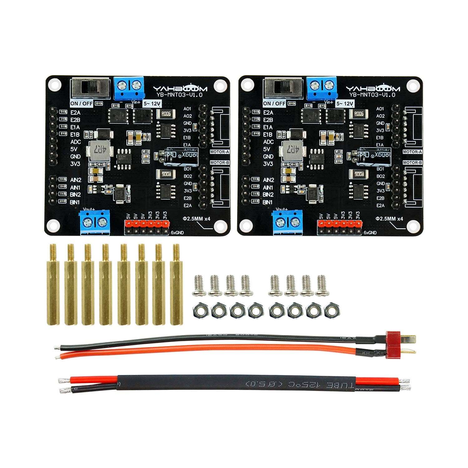 2-Channel Motor Drive Module(support 5-12V power supply)