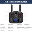 HOT RC 2.4G RC 10CH Transmetteur FHSS et récepteur SBUS/PWM pour drone et voiture intelligente