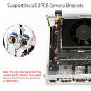 Yahboom Acrylic Protective Case for NVIDIA Jetson Xavier NX/TX2 NX/Orin Nano/Orin NX