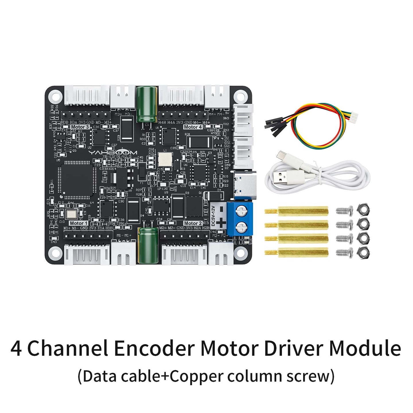 4-Channel Encoder Motor Drive Module