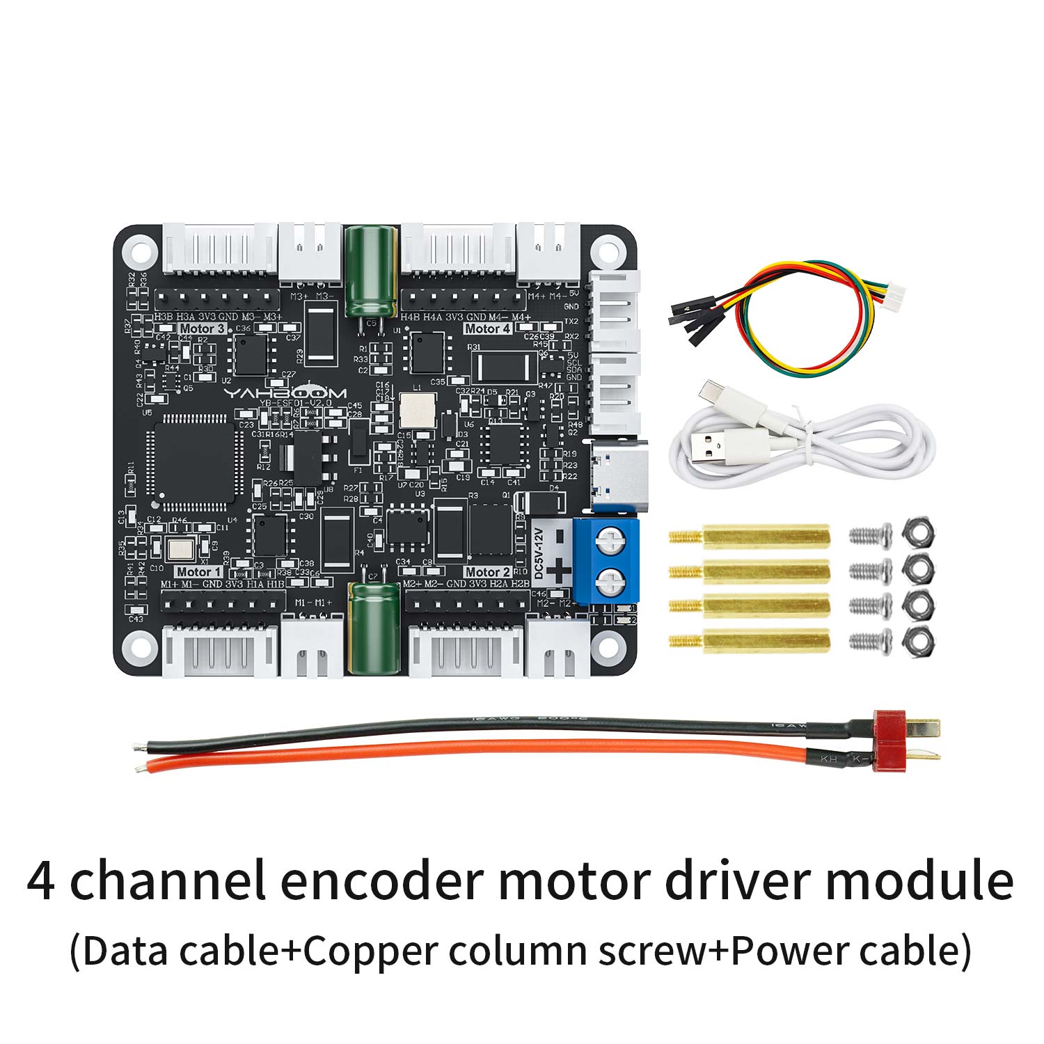 4-Channel Encoder Motor Drive Module