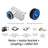 L-type 520 Encoder DC Reduction Motor