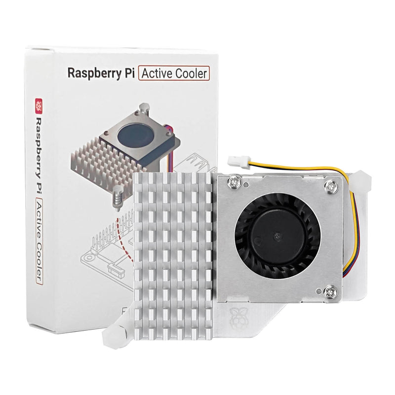 Raspberry Pi 5 Active Cooler with with Adjustable Speed Cooling Fan