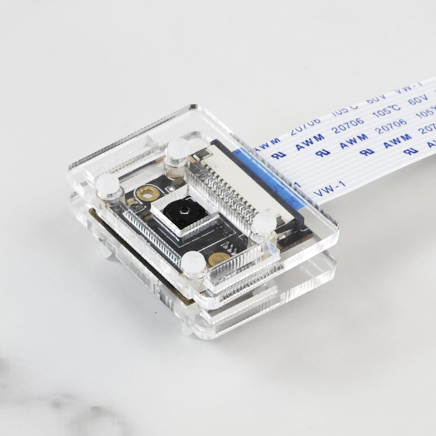Acrylic protective case for CSI camera
