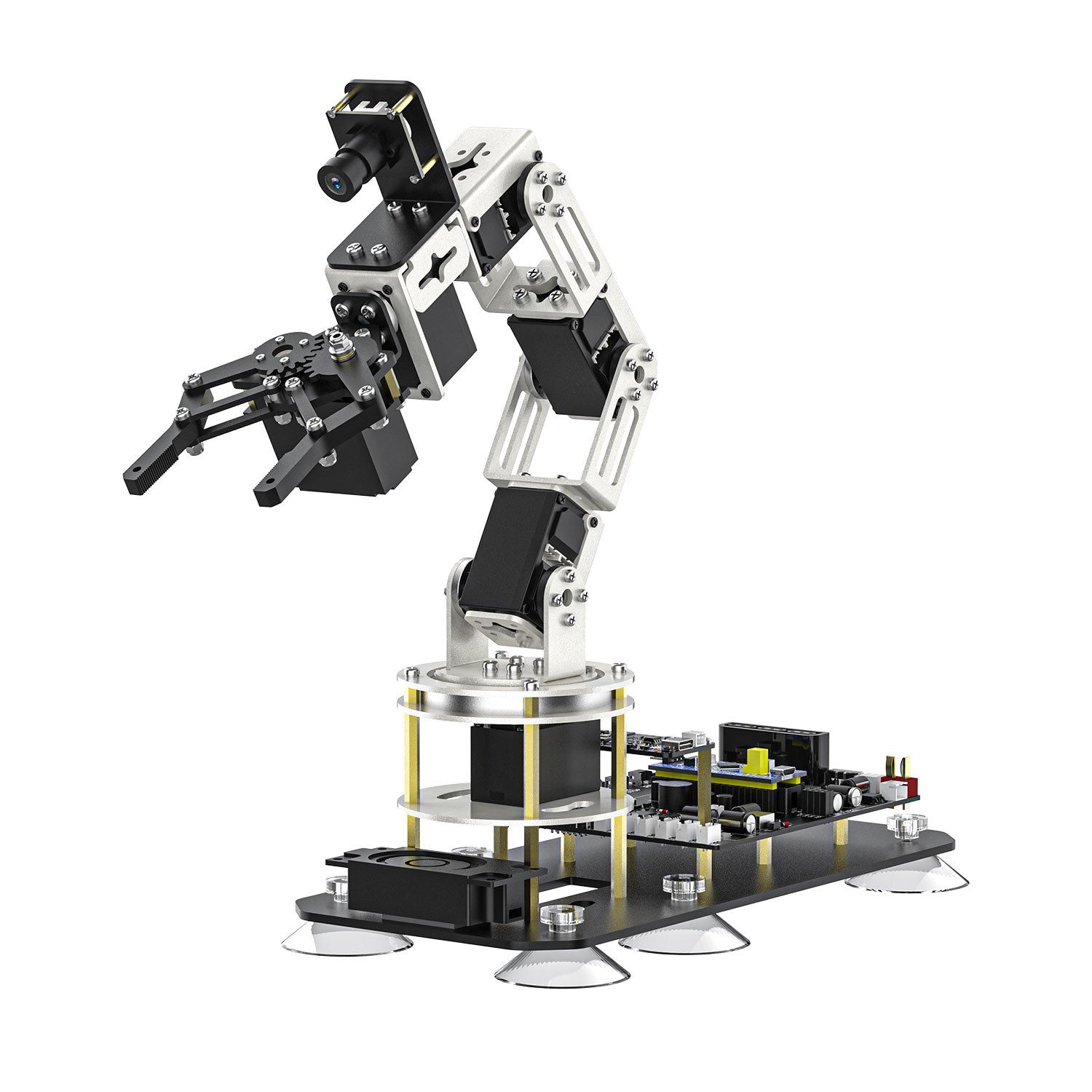 DOFBOT SE AI Large Model Vision Robotic Arm with ROS2 Python Programming (Virtual Machine Version)