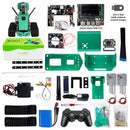 Jetbot standard version with Jetson Nano 4GB SUB shipping list: smart car, Al-Alloy shell, motor, battery, handle, cooling fan