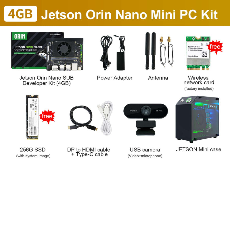 Jetson Orin NANO Board(Official/SUB) with 4GM/8GB RAM