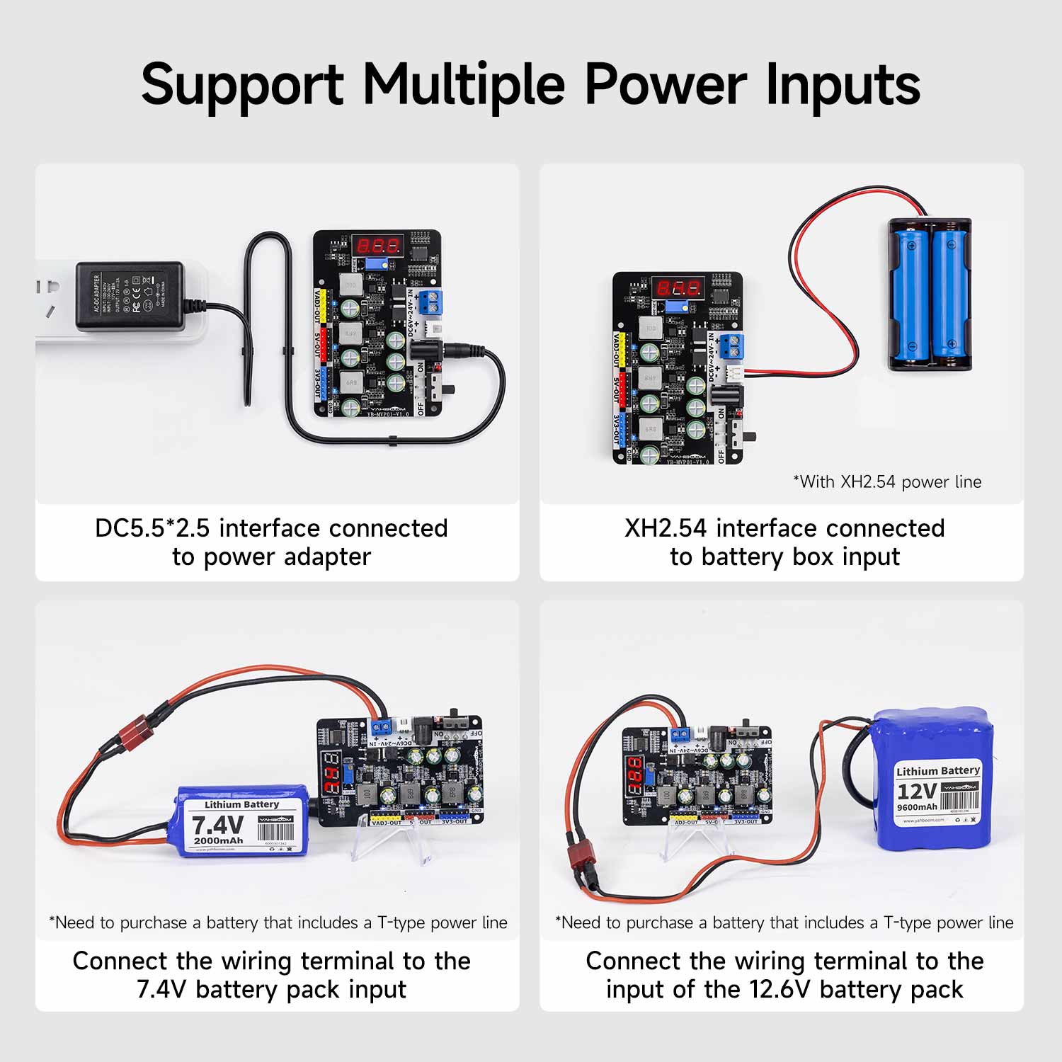 DC -DC 6V-24V to 1.2V-24V 5V 3.3V Adjustable voltage reduction and stabilization module