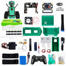 Jetbot advanced version without Jetson Nano 4GB shipping list: smart car, Al-Alloy shell, motor, battery, handle, cooling fan