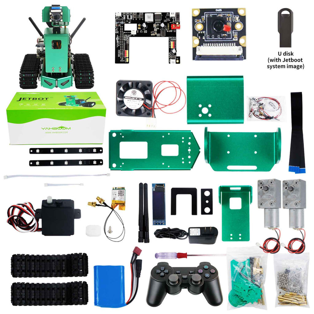 Jetbot AI Robot Car Python programming for JETSON NANO 4GB(A02/B01/SUB ...