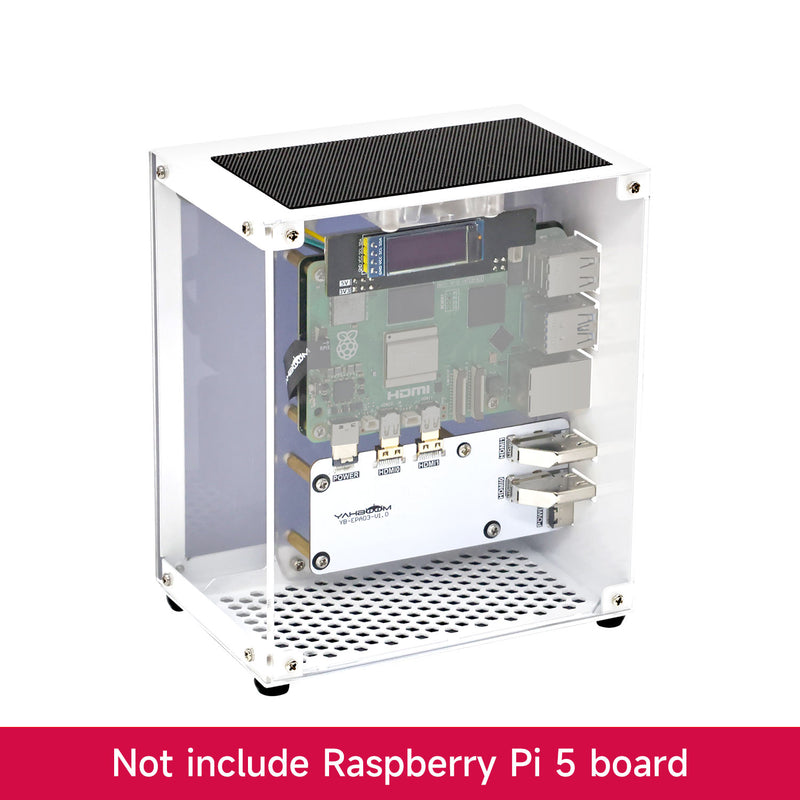 CUBE Pi Protective Case For Raspberry Pi 5