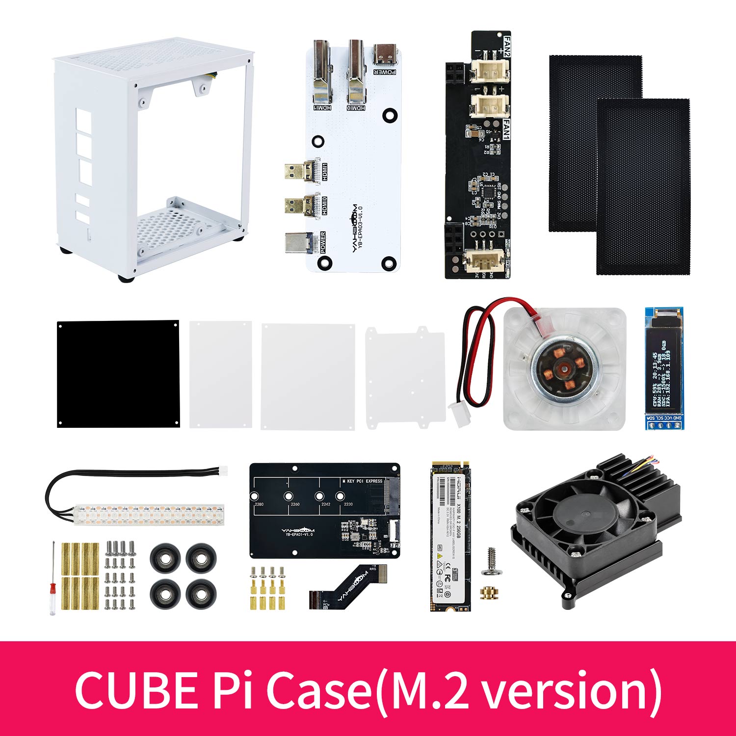 CUBE Pi Protective Case For Raspberry Pi 5