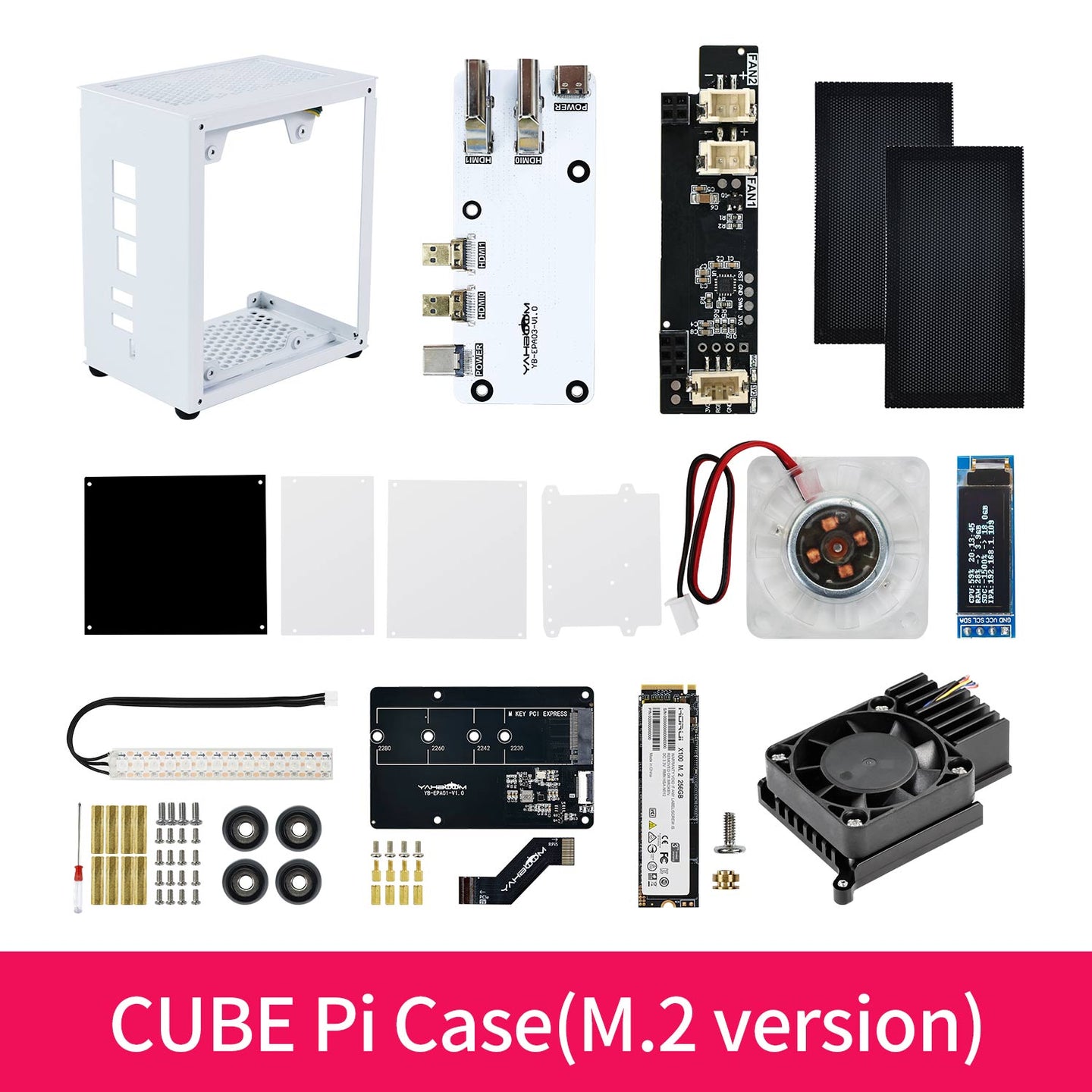 CUBE Pi Protective Case For Raspberry Pi 5