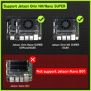 Adjustable Cooling Fan and heat dissipation for Jetson ORIN Series