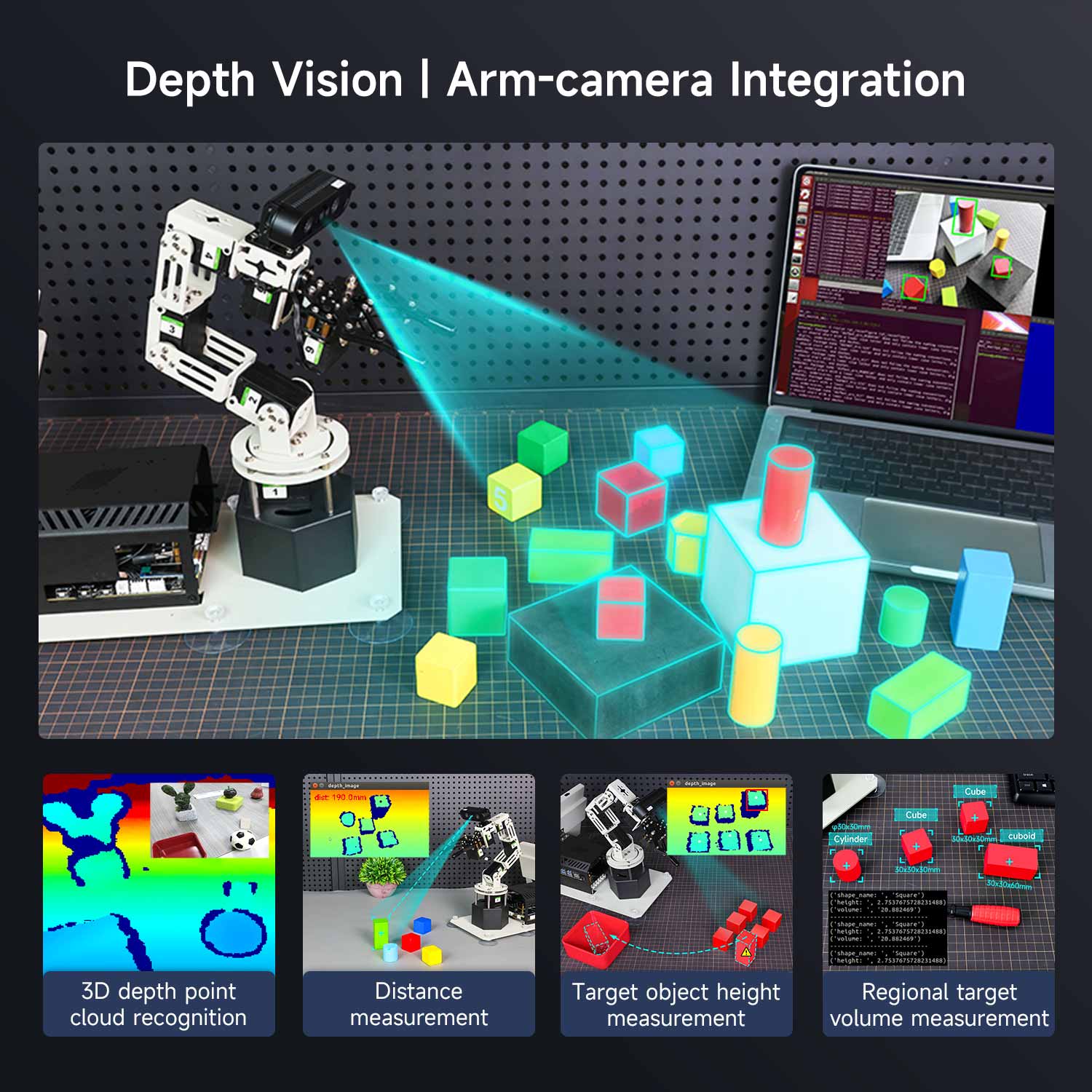 DOFBOT AI Robotic Arm Application scenarios