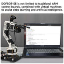 DOFBOT SE AI Vision ROS Robotic Arm Adopt Virtual Machine Control