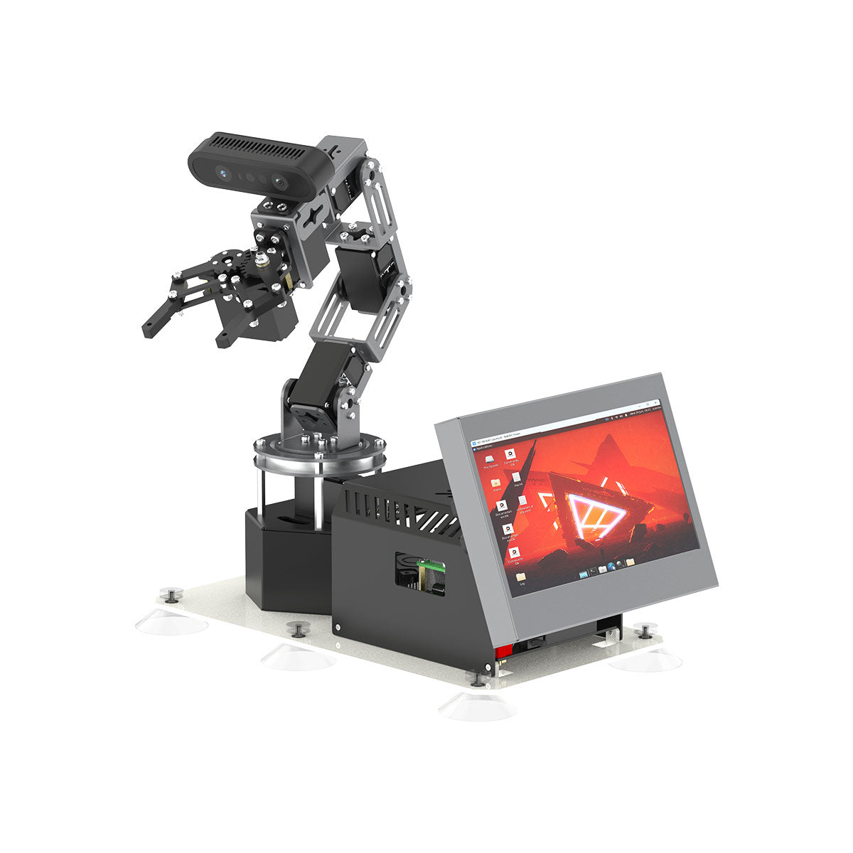 DOFBOT Ultra AI Large Language Model  3D Depth Vision Robotic Arm for RDK X5/RaspberryPi 5